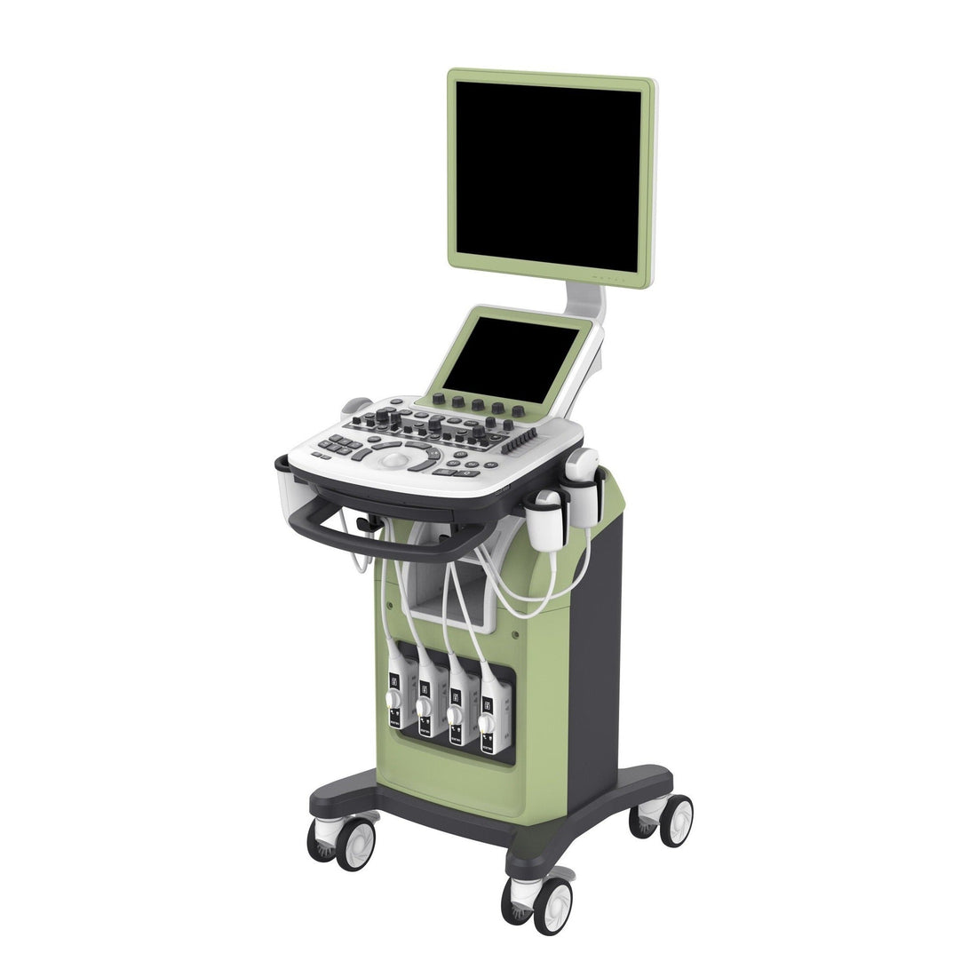 Medsinglong MSLCU46 Trolley Ultrasound with Camera, Transvaginal and Linear Probes
