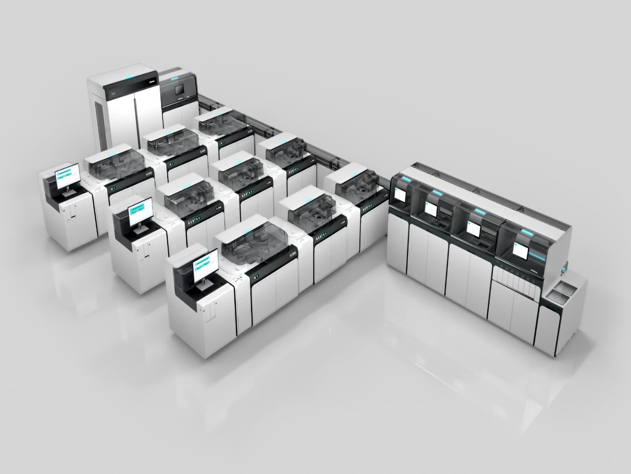 Mindray MT-8000 modular system layout