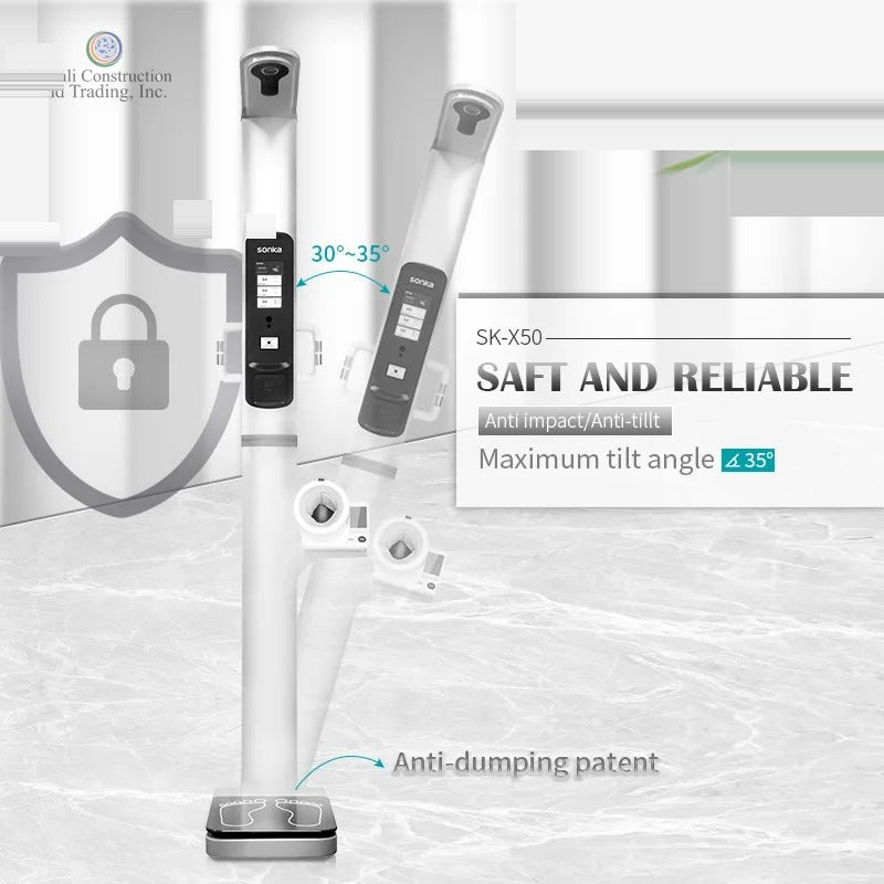 Sonka SK-X50 Height and Weight BMI Scale with blood pressure and body fat